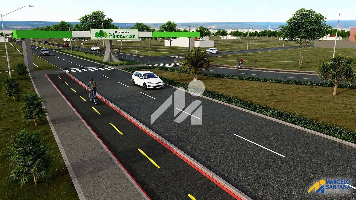 Imagem de Terreno à venda no Loteamento Bosque dos Pássaros, Rodovia BR 116, Bairro Ayrton Senna