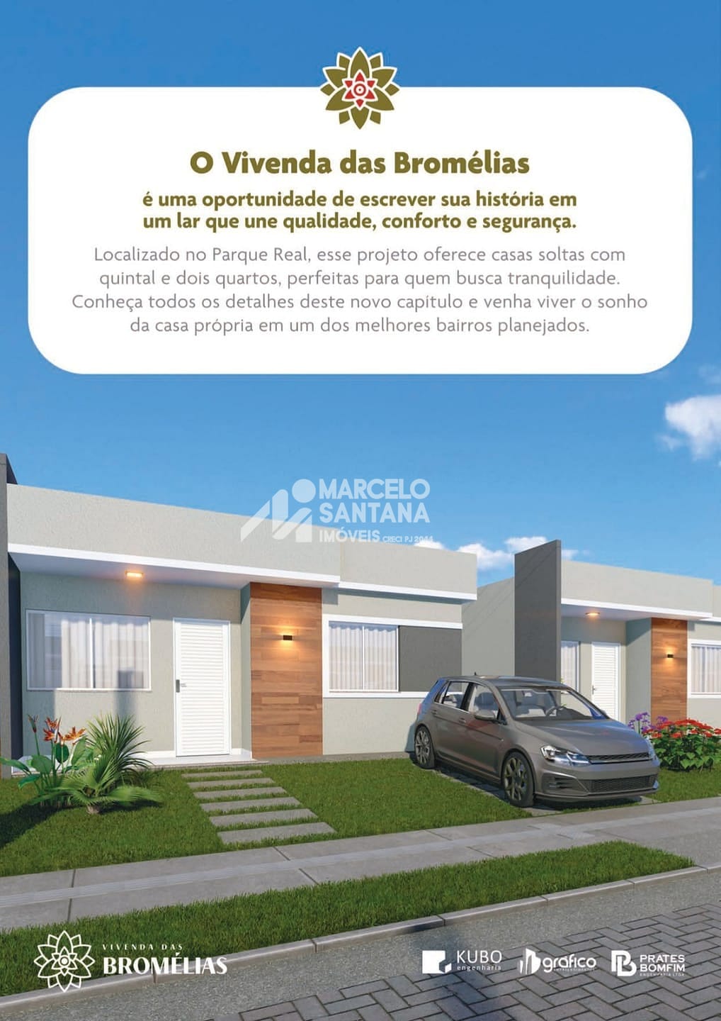 Imagem de Casa à Venda Vivendas das Bromélias, Parque Real - Vitória da Conquista
