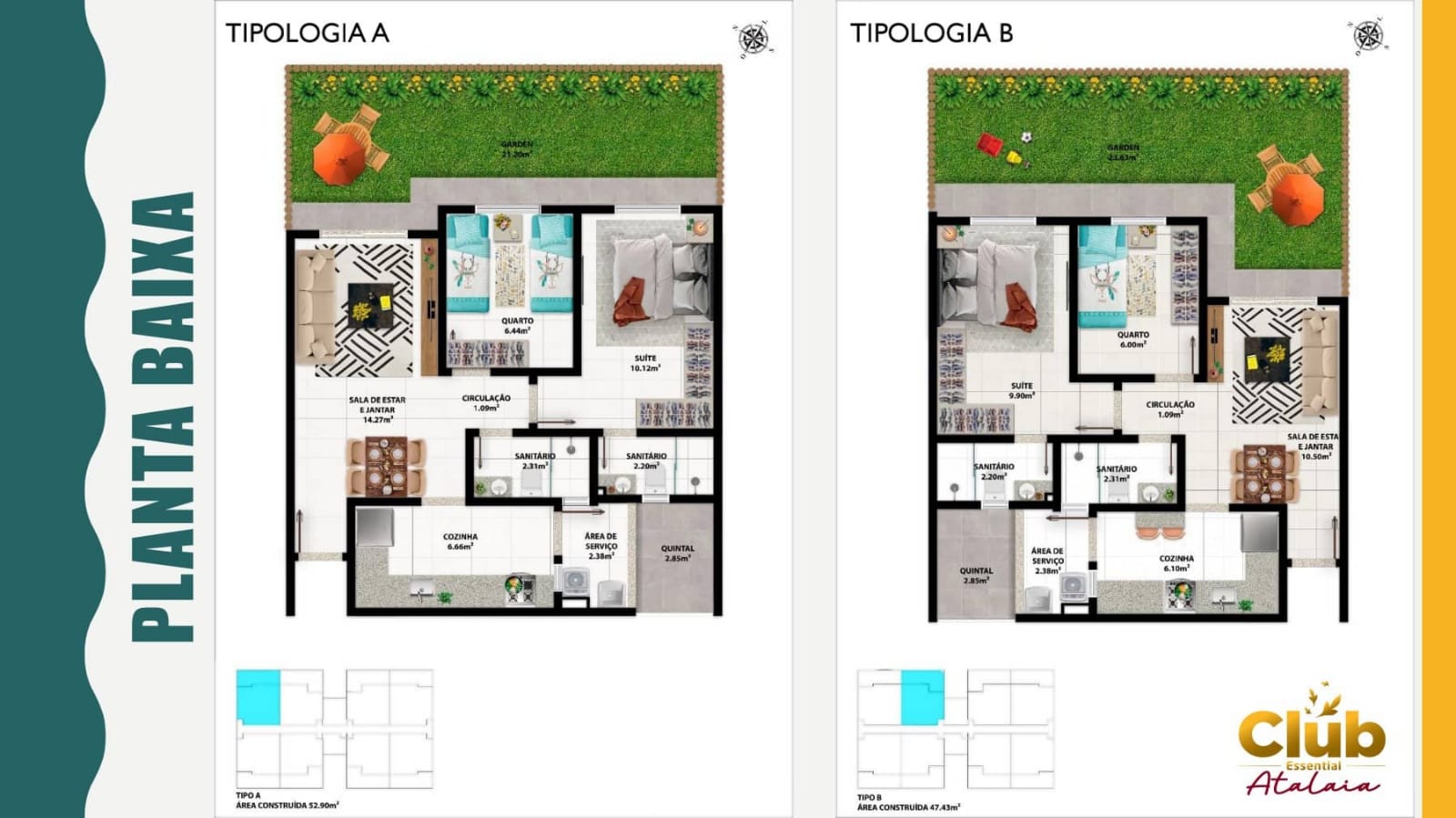 Imagem de Apartamento à venda Club Essential Atalaia (em construção)